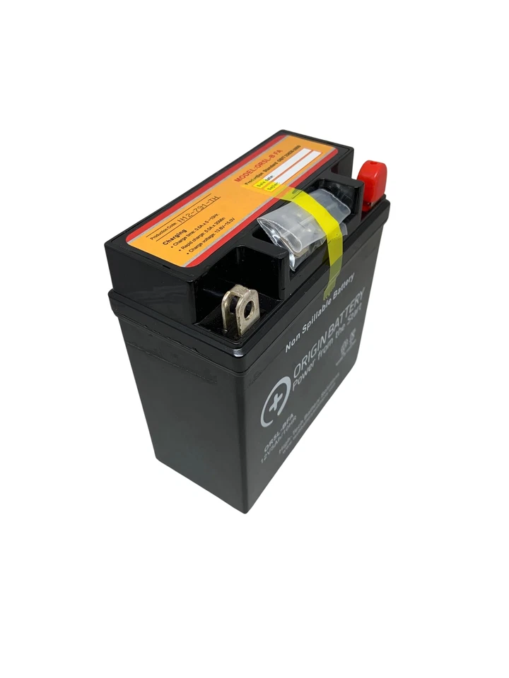 Сменный аккумулятор для модели Suzuki T20 подходит для: GT250 Hustler и DR650S AGM - Изображение 2 из 3
