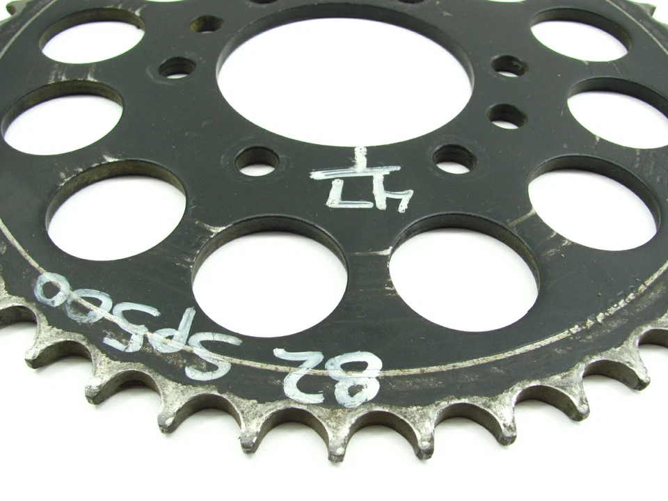 1982 SUZUKI 82 SP500 SP 500 SP500Z - REAR WHEEL CHAIN SPROCKET 47T - Image 3 of 4
