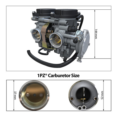 JDMSPEED New Carburetor Replacement For Yamaha Raptor 660 660R YFM660 YFM 660R ATV Quad Carb 2001 2002 2003 2004 2005 Replaces 5LP 14900 00 00 - View #10