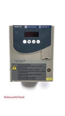 Telemecanique D SQUARE D Altivar 28 ATV28HU09M2 0,37KW