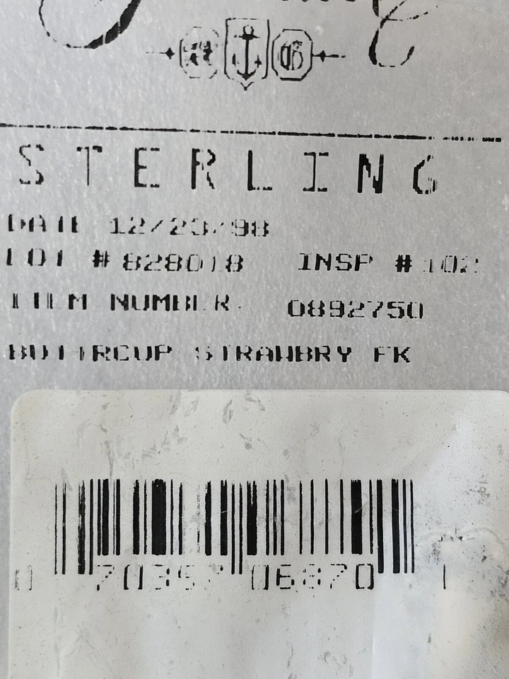 Juego de 4 horquillas de fresa GORHAM 4 3/4 pulgadas BUTTERCUP bolsas selladas originales nuevas sin etiquetas Foto 2 de 4