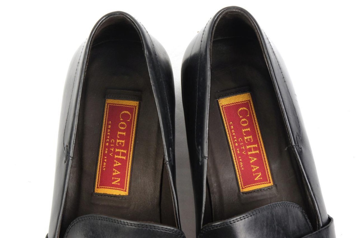 Cole Haan Men’s Black Leather Tassel City Loafers Dress Shoes Size 12D 81cejXAWF6L._AC_UY900_.jpg main image 3