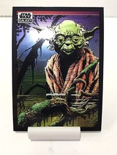 2022 Topps Star Wars Galaxy Yoda on Dagobah #32 Base