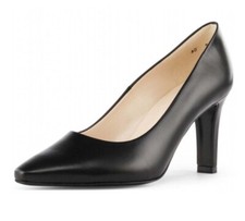 Peter Kaiser Pumps TOSCA Smart Elegant Black All Leather Court Shoe *REDUCED*