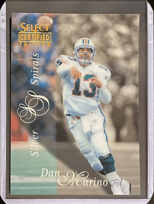 Dan Marino - 1996 Pinnacle Select Certified - Silver Spirals #122