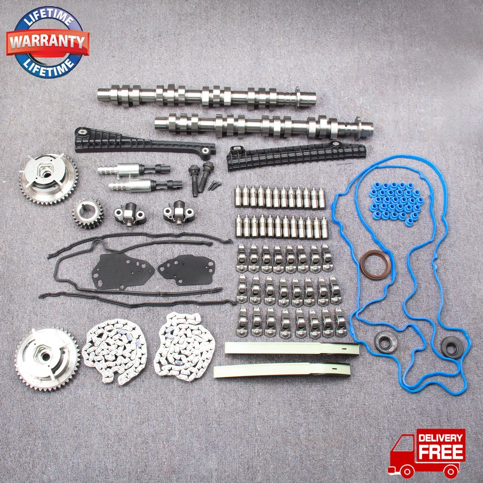 Timing Chain Kit Cam Lifters Rocker Arms For Ford F150 F350 Lincoln 5.4L 3V - Image 4 of 4
