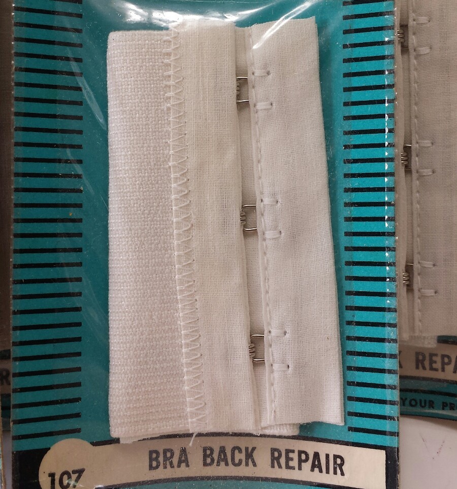 Lot 4 Beltx Vintage Bra Back Repair 3" Adj 107 3 Hook Lingerie Notion