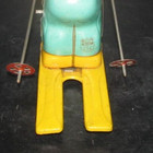 1950s J Chein Ski-Boy Windup Tin Skier Toy (No Key) Vintage (Untested) — photo 5