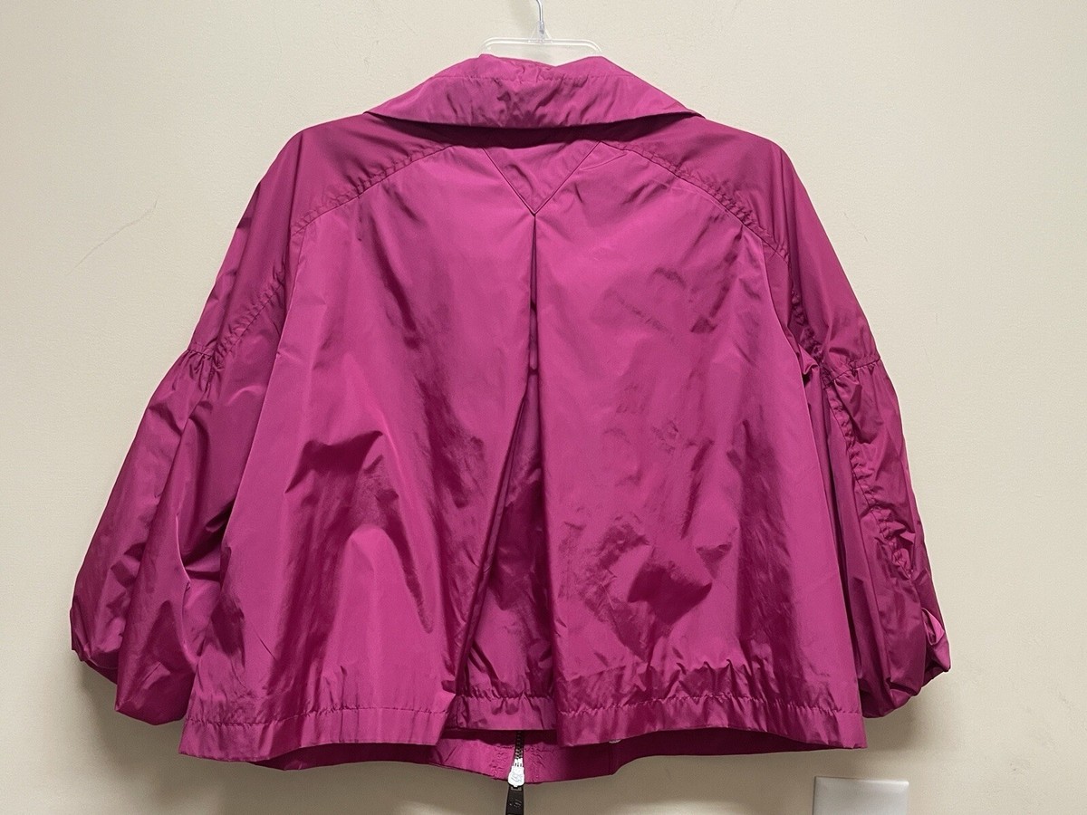 Burberry London Pink Nylon ¾ Sleeve CROPPED Women's Size 14 Burberry London Pink Nylon ¾ Sleeve CROPPED Women's Size 14