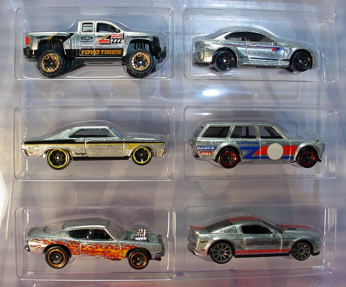 Hot Wheels ZAMAC ミニカー ピンク/シルバー 2022 Hot Wheels ZAMAC 6-pack Multi Exclusive➽cars ➽loose