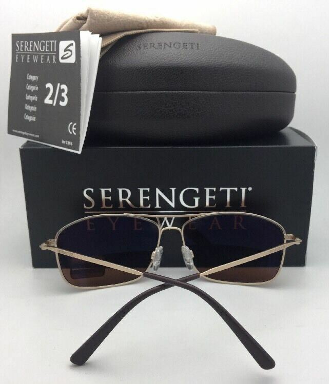 Serengeti ‘Corleone 8420’ Metal Frame Sunglasses Serengeti Corleone 8420 | Best Sunglasses NZ - Designer Direct main image 3