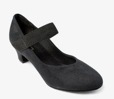 NEW So Danca Character Dance Ballroom Shoes Canvas RAENI BL 184 Size 6L