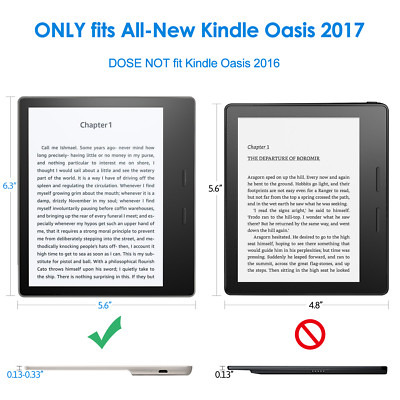 Case for Amazon Kindle Oasis (9th and 10th Generation, 2017 and