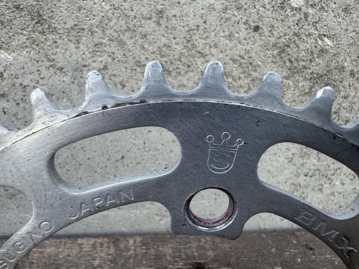 Sugino Crown 43t Bmx Chainring 110 Bcd Vintage Old School | eBay