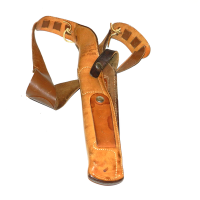 Vintage Bianchi X2100 Phantom Brown Leather Shoulder Holster