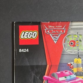 LEGO Mater's Spy Zone Cars 2 8424 Complete Set 114 pcs Mater Character