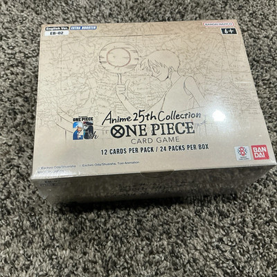 One Piece TCG EB-02 Anime 25th Collection Booster Box SEALED ENGLISH!