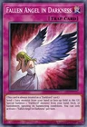 Fallen Angel in Darkness BLGG-EN031 Secret Rare 1st Edition