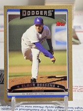 2006 Topps Updates & Highlights #UH47 Elmer Dessens LA Dodgers Gold /2006