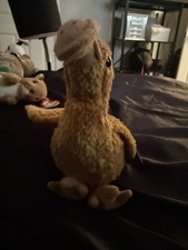 Ty Beanie Babies Plush Duck Retired with Heart Tag Ages 3-11 Years