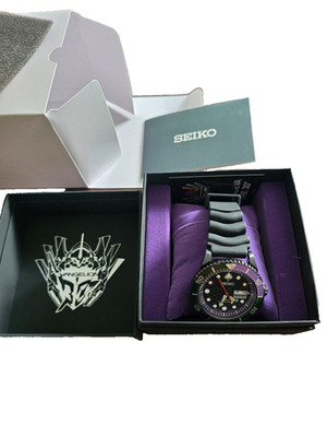 Radio EVA - Seiko Divers Watch - Unit 01 - Neon Genesis Evangelion