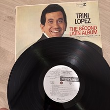 Near Mint -Trini Lopez – The Second Latin Album Promo Mono Reprise R-6215 - 1966