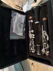 Bb Key Clarinet Ebonite Woodwind Instrument, Nickel Plated with Carrycase — photo 1
