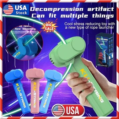 Loop Lasso EVO String Shooter Glow-in-The-Dark ZIP String Shooter Kids Toy OY