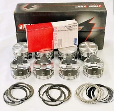 SEALED POWER Hypereutectic Dish Pistons/8+CAST Rings 1977-1995 Ford 302 5.0L STD