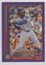 2025 Chrome Logofractor Edition Purple Refractor Kevin Alcantara Alcántara 08uu