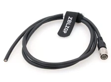 Hirose 6 Pin Twisted Power IO Trigger Cable for Basler GIGE AVT CCD Camera 1M