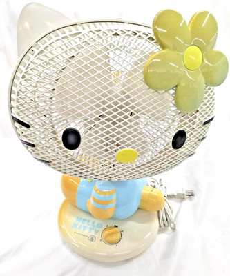 Sanrio Hello Kitty Personal Electric Fan DPM-187KD-S3 with Boxed 2005 Tested OK