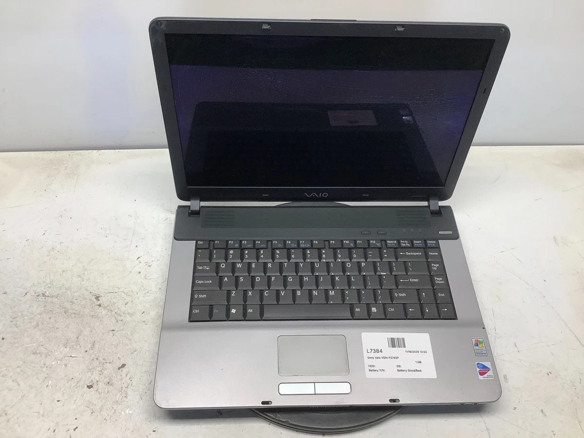 Sony Intel Pentium M PC Laptops & Netbooks for sale | eBay