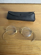 Vintage Gold Eyeglasses 1/10 12K Gold Field Glasses Spectacles Wire RIM