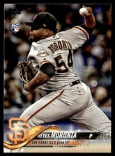 2018 Topps Reyes Moronta Rookie San Francisco Giants #519