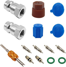 R12 to R134a Conversion Kit, AC Rubber seals and Valve Core Removal Tool, R12...