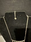 Touchstone Crystal by Swarovski Blue Shade Bib Necklace — photo 3
