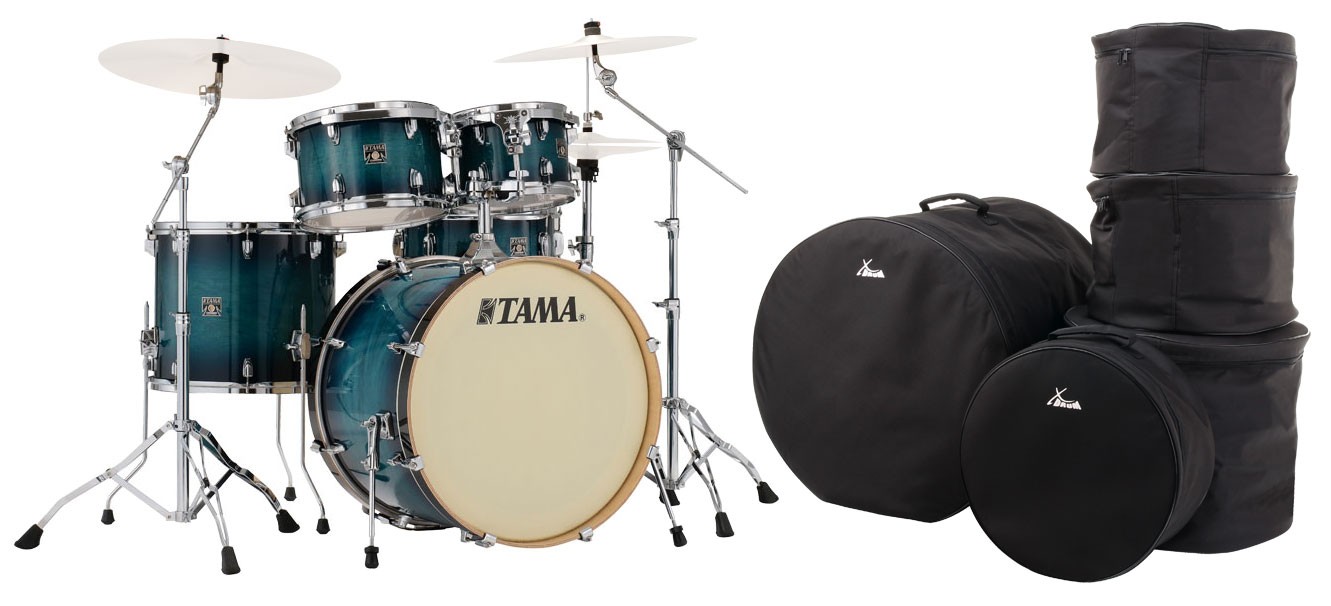 Классическая ударная установка Tama CL-52KR-BAB Superstar Blue Lacquer Burst Set Taschen Gigbag