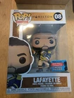 Funko Pop! Hamilton Lafayette #08 2021 Fall Convention Exclusive Vinyl Figure