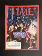 *DONALD TRUMP* President Elect! 2016 Election! Time Magazine, November 21, 2016