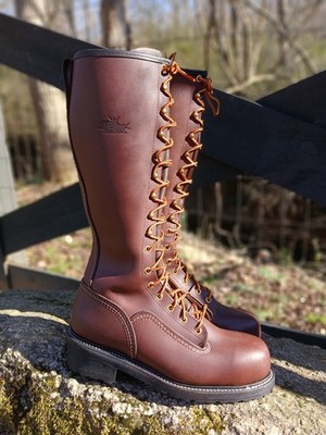 Lineman climber boots mens 9D Thorogood Powerline