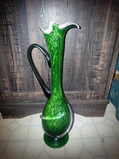 brocca vetro arte italiana vintage