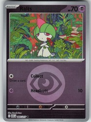 Ralts (Energy Symbol Pattern) 087/217 Ascended Heroes Reverse Holo