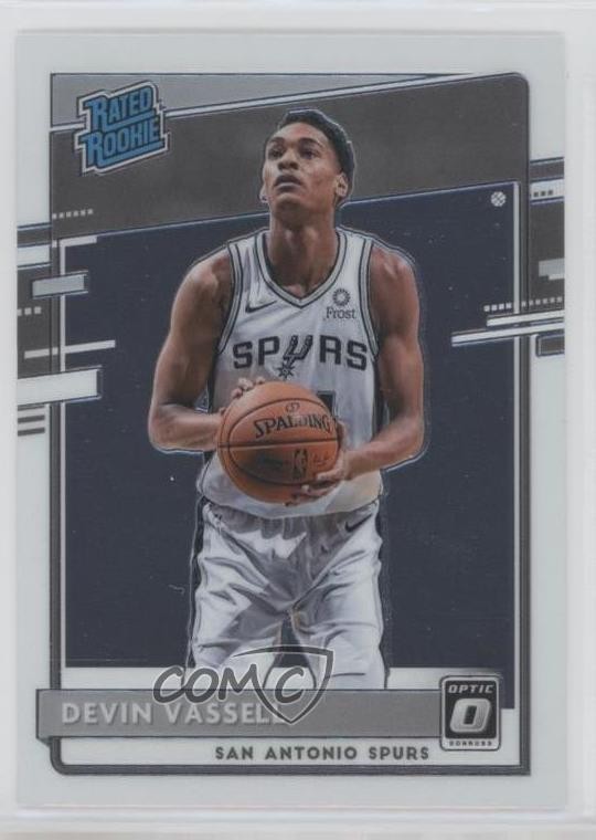 2020-21 Panini Donruss Optic Rated Rookie Devin Vassell #161 0q0m