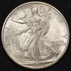 1936-S Walking Liberty Silver Half Dollar Almost Uncirculated