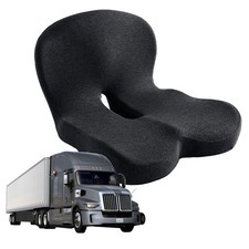 Memory Foam Seat Cushion for Truck Drivers, Office Chairs, Car Seats Ergonomi...
