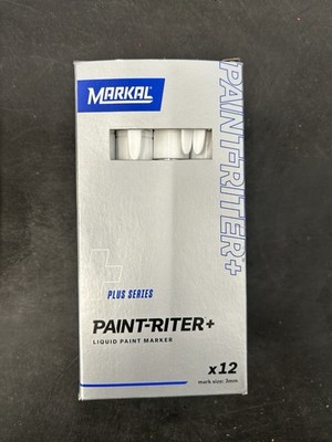 Markal 097250 PRO-LINE XT Marker, White (SOLD BY PACK OF 12)