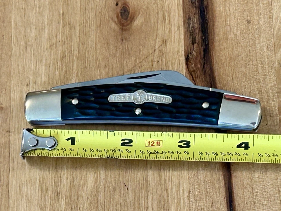 VTG 1970s BOKER TREE BRAND Solingen Germany UNIQUE 2 Blade Congress Pocket Knife - Image 4 of 4