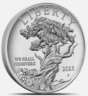 2023-P 1 oz Proof American Liberty Silver Medal w Box & COA- Free Shipping USA