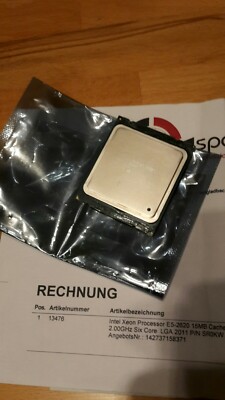 Intel xeon E5-2620 2Ghz Six Core Processor Sockel LGA 2011